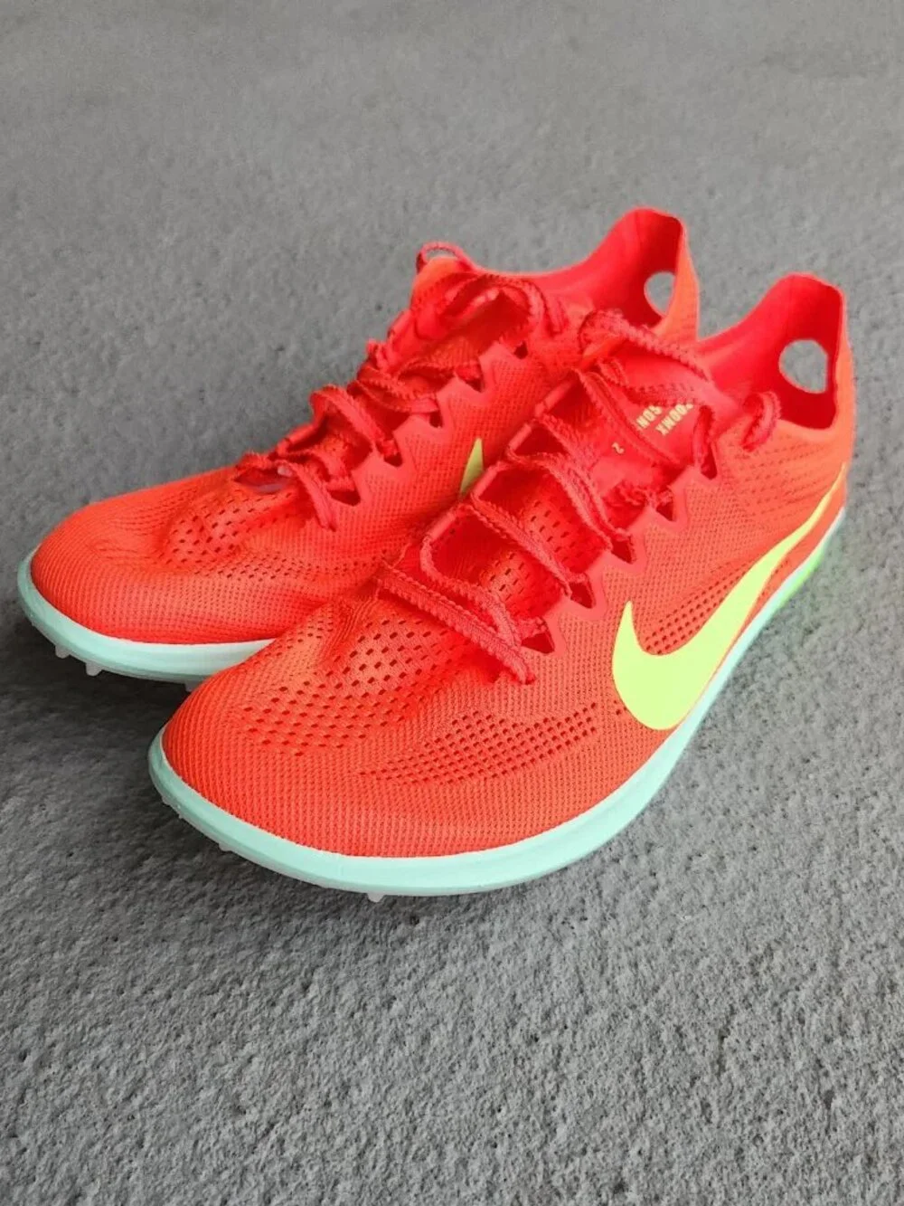 Nike ZoomX Dragonfly 2 Track Bright Crimson FD8413-600 SPIKE BAG Sz 11 US NEW